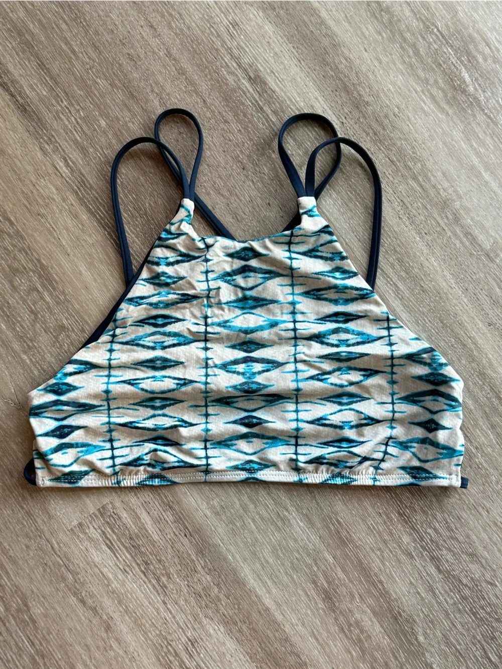 Frankie's Bikinis Marley High Neck Swim Top